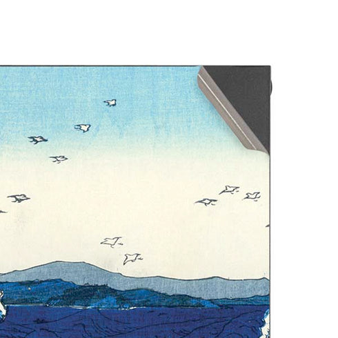 View of the Naruto whirlpools at Awa by Hiroshige XBox Series X Digital Edition Console Skin